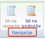 Gumbi grupe Navigacija