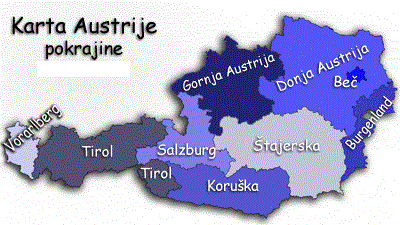 pokrajine u Austriji