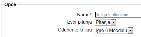 Opće postavke